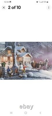 Terry Redlin Limited Edition Winter Wonderland Signed Litograph? UNFRAMED