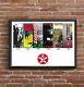 The Clash Discography Multi Album Art Print Great Fathers Day Gift