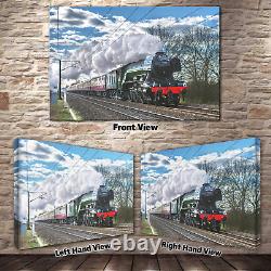 The FLYING SCOTSMAN Canvas Print Wall Art Picture Photo Choose From 5 Sizes