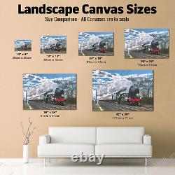 The FLYING SCOTSMAN Canvas Print Wall Art Picture Photo Choose From 5 Sizes