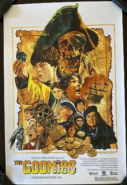 The Goonies Movie Poster 32/40 Art Print Paul Mann Steven Spielberg mondo sdcc