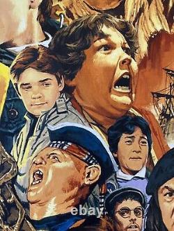 The Goonies Movie Poster 32/40 Art Print Paul Mann Steven Spielberg mondo sdcc