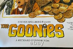 The Goonies Movie Poster 32/40 Art Print Paul Mann Steven Spielberg mondo sdcc