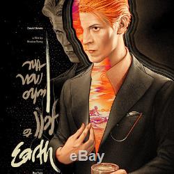 The Man Who Fell to Earth Mondo Tees Print LIMITED 325 Martin Ansin SDCC 2018