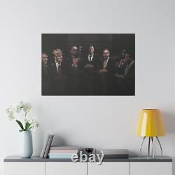 The Matrix' Canvas Bedroom, Office Wall Art Andrew Tate Elon Musk Donald Trump