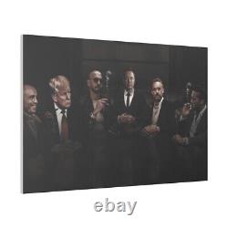 The Matrix' Canvas Bedroom, Office Wall Art Andrew Tate Elon Musk Donald Trump