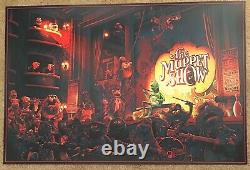 The Muppet Show Mondo Poster By Kevin Wilson Kermit The Frog Jim Henson