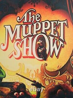 The Muppet Show Mondo Poster By Kevin Wilson Kermit The Frog Jim Henson