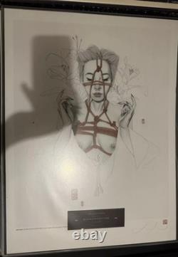 The Red After the Moon White Soey Milk SOLD OUT limitedArt Print Signed