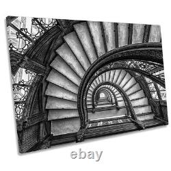 The Rookery Staircase Architecture CANVAS WALL ART Print Picture