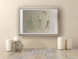 The Studio, 1954 Wall Decor Screen Print Signed By P. Picasso 28.5x20.5 cm