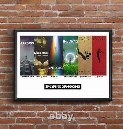 The Weeknd Discography Multi Album Cover Art Poster Print Fathers Day Gift