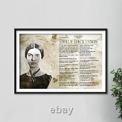 The Wisdom of Emily Dickinson Poster Photo Art Print Gift Motivation