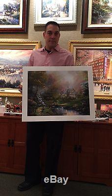Thomas Kinkade A Mother's Perfect Day 18 x 24 S/N Limited Edition Paper