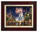 Thomas Kinkade Main Street, U. S. A. Walt Disney World Classic (brandy Frame)