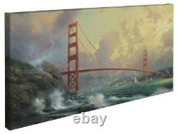 Thomas Kinkade San Francisco, Golden Gate Bridge 16 x 31 Gallery Wrapped Canvas