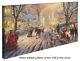Thomas Kinkade Wrap A Victorian Christmas Carol 16 X 31 Wrapped Canvas