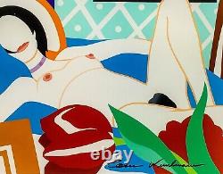 Tom Wesselmann -Vintage Print 11x14 Mat FRAME READY Hand Signed Signature