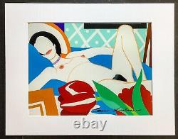 Tom Wesselmann -Vintage Print 11x14 Mat FRAME READY Hand Signed Signature