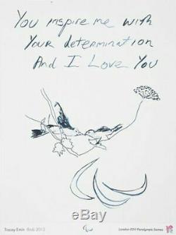 Tracey Emin London 2012 Olympic & Paralympic Games, Ltd Ed Poster Print