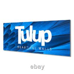 Tulup Acrylic Glass Print Wall Art Image 100x50cm Abstract waves
