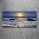 Tulup Acrylic Glass Print Wall Art Image 120x60cm Sunset Sea