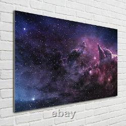 Tulup Glass Print Wall Art Image Picture 100x70cm Nebula