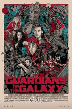 Tyler Stout Guardians of the Galaxy art print/poster Mondo Reg