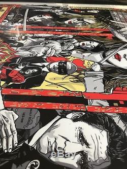 Tyler Stout Kill Bill Whole Bloody Affair signed Mondo Print Poster Tarantino