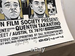 Tyler Stout Signed Inglourious Basterds Variant Mondo Movie Print Art The Thing