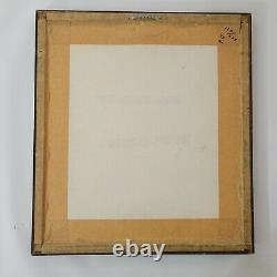 Urbain Huchet Hand Signed & Numbered 167/275 Color Lithograph The Cart Framed