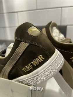 VERY RARE official Banksy PUMA CLYDE Turf War Trainers
