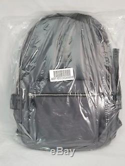 Versace Backpack Mens Meander Print Dark Grey Backpack Limited Edition NEW
