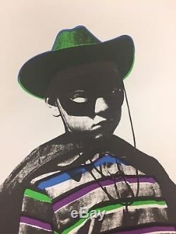 Very Rare Paul Insect Screen Print The Kid also signed by DJ Shadow