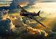 Vickers Wellington Bomber, Dramatic, Canvas Prints Various Sizes Free Delivery