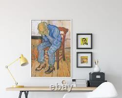 Vincent Van Gogh At Eternity's Gate / Sorrowing Old Man Painting Poster Print