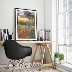 Vincent Van Gogh Flower Garden (1888) Art Print Painting Poster