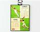 Vintage Cricket Poster, Cricket Poster, Vintage Sports, Framed A6 A5 A4 A3 A2 A1