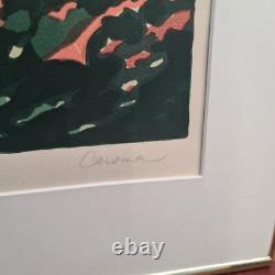 Vintage Jon Carsman Screenprint'Covered gate' Sign Ltd Edit 66cm X 90cm 229.99p