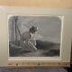 Vintage Print (the Hindoo Maiden) Matted Print 10 1/4 X 8.5 Approx