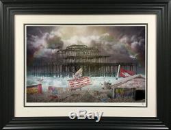 WEST PIER, 2019 By JJ Adams Framed Signed Limited Edition of 95 With COA