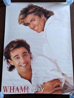 WHAM! Poster Epic Records 33x23