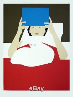Will Barnet-Woman Reading-1970 Serigraph-SIGNED