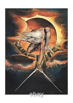 William Blake The Ancient of Days Wall Art Poster Print