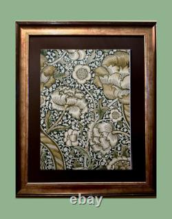 William Morris Framed Print'Wandle' Forest Mustard Vintage Wallpaper Wall Art