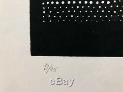 Yayoi Kusama, untitled (Impossible Structures), serigraph, signed, ed. 12/75