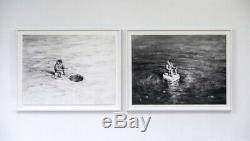 Yin-yang Diptych 2 Prints Pejac Numbered Out Of 90 / Signed With Coa