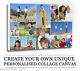 Your Photo/picture Personalised Collage Canvas A4 A3 A2 A1 A0 320gsm 30mm Frame