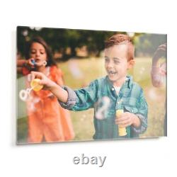 Your Photo Printed on Clear Acrylic- Wall Mounted Bespoke 5mm Perspex Printing