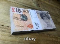 1000 £ de billets de dix livres 'Di-faced' de Banksy, 100 x billets de dix livres de la princesse Diana de Banksy